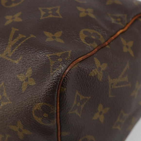 LOUIS VUITTON Monogram Speedy 25 Hand Bag M41528 LV Auth 185988