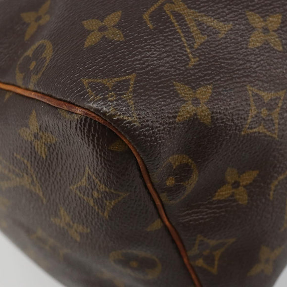 LOUIS VUITTON Monogram Speedy 25 Hand Bag M41528 LV Auth 185988