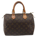 LOUIS VUITTON Monogram Speedy 25 Hand Bag M41528 LV Auth 185988-13