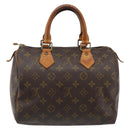 LOUIS VUITTON Monogram Speedy 25 Hand Bag M41528 LV Auth 185988-2