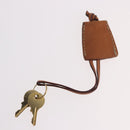 CELINE Macadam Canvas Boston Bag PVC Leather Brown Gold Auth 185992-12