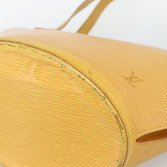 LOUIS VUITTON Epi Saint Jacques Shopping Bag Yellow M52269 LV Auth 185994