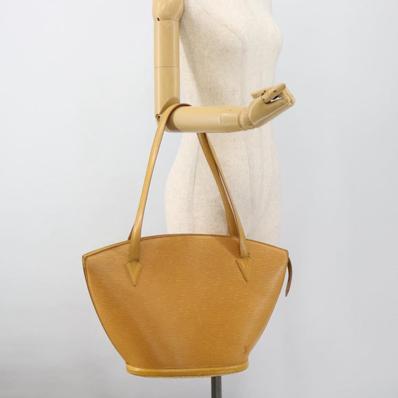 LOUIS VUITTON Epi Saint Jacques Shopping Bag Yellow M52269 LV Auth 185994