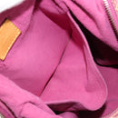 LOUIS VUITTON Monogram Denim Buggy GM Shoulder Bag Fuchsia M95210 LV Auth 186001-23