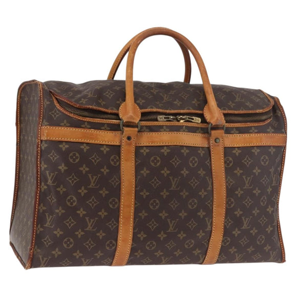 LOUIS VUITTON Monogram Sac Chasseur 55 Boston Bag M41922 LV Auth 186003