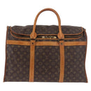 LOUIS VUITTON Monogram Sac Chasseur 55 Boston Bag M41922 LV Auth 186003-13