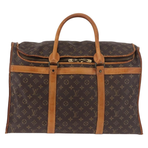 LOUIS VUITTON Monogram Sac Chasseur 55 Boston Bag M41922 LV Auth 186003