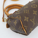 LOUIS VUITTON Monogram Mini Speedy Hand Bag M41534 LV Auth 186004-16