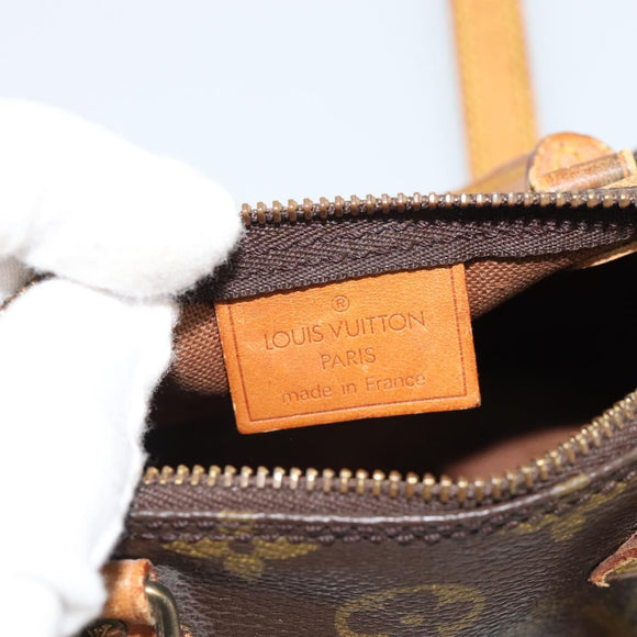 LOUIS VUITTON Monogram Mini Speedy Hand Bag M41534 LV Auth 186004