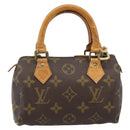 LOUIS VUITTON Monogram Mini Speedy Hand Bag M41534 LV Auth 186004-13