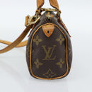 LOUIS VUITTON Monogram Mini Speedy Hand Bag M41534 LV Auth 186004-4