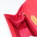 GIVENCHY Hand Bag Leather Red Gold Auth 186008-20