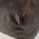 LOUIS VUITTON Monogram Keepall 50 Boston Bag M41426 LV Auth 186010-17