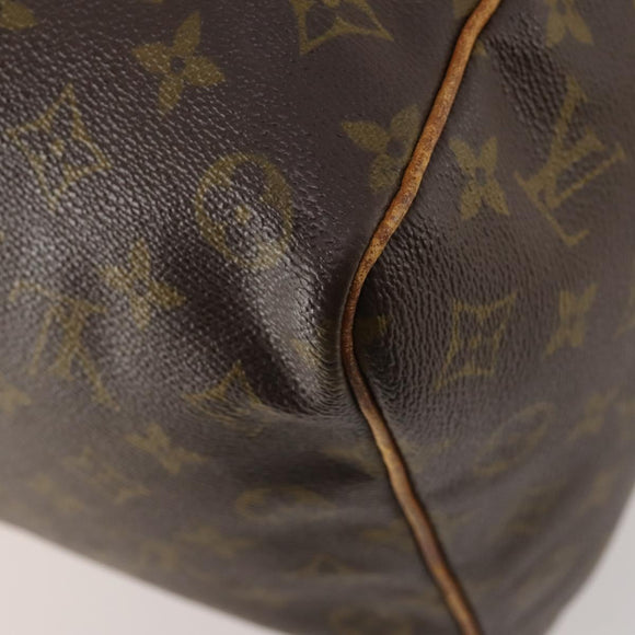 LOUIS VUITTON Monogram Keepall 50 Boston Bag M41426 LV Auth 186010