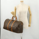 LOUIS VUITTON Monogram Keepall 50 Boston Bag M41426 LV Auth 186010-23