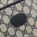 GUCCI GG Supreme Shoulder Bag PVC Navy Gold 001 093 0791 Auth 186017-18