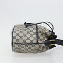 GUCCI GG Supreme Shoulder Bag PVC Navy Gold 001 093 0791 Auth 186017-3