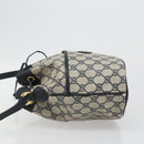 GUCCI GG Supreme Shoulder Bag PVC Navy Gold 001 093 0791 Auth 186017-4