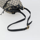 GUCCI GG Supreme Shoulder Bag PVC Navy Gold 001 093 0791 Auth 186017-7