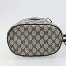 GUCCI GG Supreme Shoulder Bag PVC Navy Gold 001 093 0791 Auth 186017-5