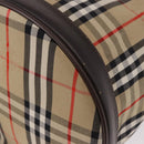 Burberrys Nova Check Shoulder Bag Canvas Beige Auth 186020A-12