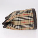 Burberrys Nova Check Shoulder Bag Canvas Beige Auth 186020A-6