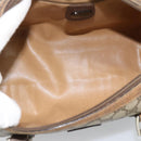 GUCCI GG Supreme Web Sherry Line Bag PVC Beige Silver 002 115 6697 Auth 186022-11