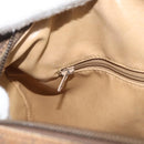 GUCCI GG Supreme Web Sherry Line Bag PVC Beige Silver 002 115 6697 Auth 186022-22