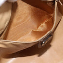 GUCCI GG Supreme Web Sherry Line Bag PVC Beige Silver 002 115 6697 Auth 186022-23