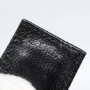 FENDI Hand Pouch Cotton jersey Black Silver Auth 186024A-12