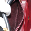 CHANEL Chain Matelasse Shoulder Bag Lamb Skin Black Gold CC Auth 186025SAV-22
