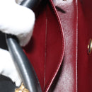 CHANEL Chain Matelasse Shoulder Bag Lamb Skin Black Gold CC Auth 186025SAV-23