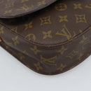 LOUIS VUITTON Monogram Saint Cloud GM Shoulder Bag M51242 LV Auth 186028-15
