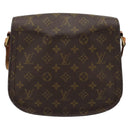 LOUIS VUITTON Monogram Saint Cloud GM Shoulder Bag M51242 LV Auth 186028-2