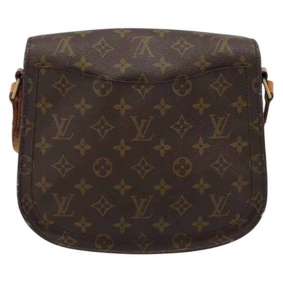LOUIS VUITTON Monogram Saint Cloud GM Shoulder Bag M51242 LV Auth 186028