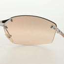 Christian Dior Sunglasses metal Beige Auth 186029M-15