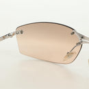 Christian Dior Sunglasses metal Beige Auth 186029M-18