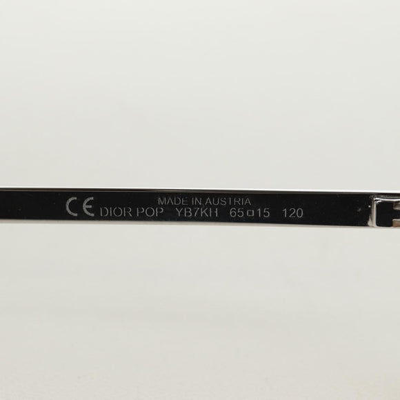 Christian Dior Sunglasses metal Beige Auth 186029M