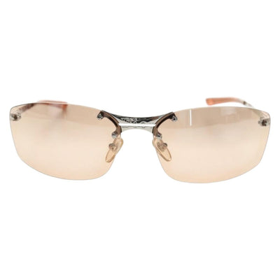 Christian Dior Sunglasses metal Beige Auth 186029M - 0