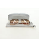 Christian Dior Sunglasses metal Beige Auth 186029M-21