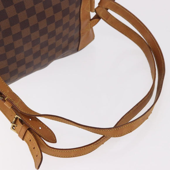 LOUIS VUITTON Damier Ebene Arlucan Backpack N99038 LV Auth 186030