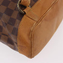 LOUIS VUITTON Damier Ebene Arlucan Backpack N99038 LV Auth 186030-18