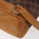 LOUIS VUITTON Damier Ebene Arlucan Backpack N99038 LV Auth 186030-19
