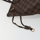 LOUIS VUITTON Damier Ebene Neverfull PM Tote Bag N51109 LV Auth 186031-18