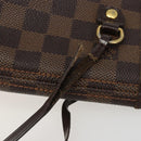 LOUIS VUITTON Damier Ebene Neverfull PM Tote Bag N51109 LV Auth 186031-9