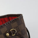 LOUIS VUITTON Damier Ebene Neverfull PM Tote Bag N51109 LV Auth 186031-21
