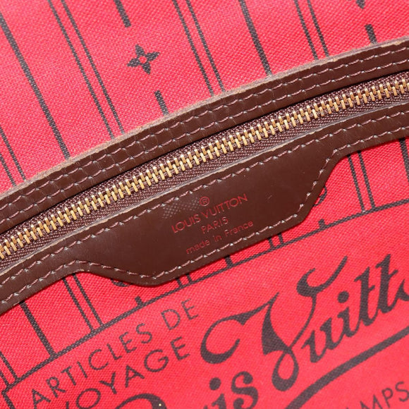 LOUIS VUITTON Damier Ebene Neverfull PM Tote Bag N51109 LV Auth 186031