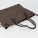 LOUIS VUITTON Damier Ebene Neverfull PM Tote Bag N51109 LV Auth 186031-6