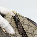 GUCCI GG Supreme Tote Bag PVC Beige 211137 Auth 186032-18