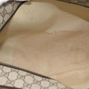 GUCCI GG Supreme Tote Bag PVC Beige 211137 Auth 186032-11